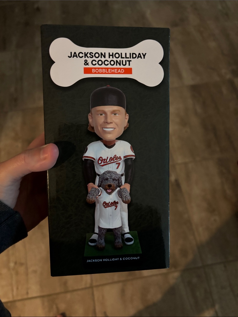 NEW-Jackson Holliday & Coconut Bobblehead